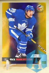 2020-21 UD Extended Series HoloGrFx Rookies Gold #HG-15 Nick Robertson - Toronto